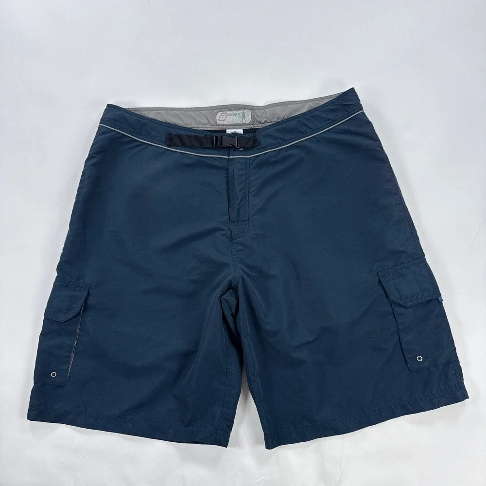 Level Six Mens 40 Lined Boardshorts Neoprene Liner Whitewater Kayak Shorts Navy